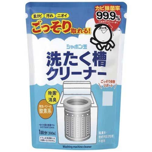 シャボン玉 洗たく槽クリーナー 500g 4901797100033
