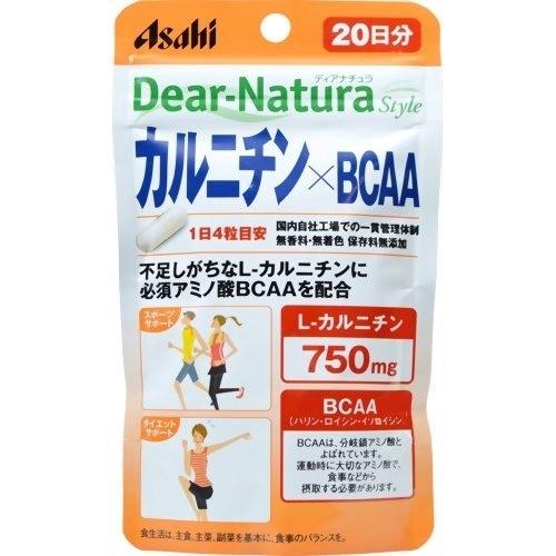 アサヒ ディアナチュラスタイル カルニチン*BCAA 20日分(80粒) 4946842636594