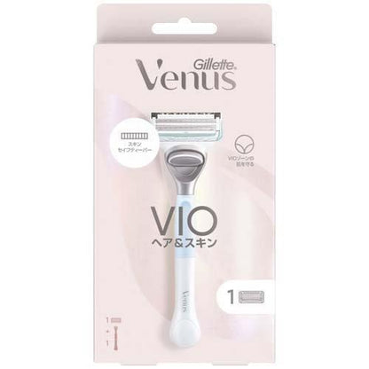 メール便 P&G ヴィーナス VIO カミソリ ホルダー 本体+替刃1個付 4987176111098