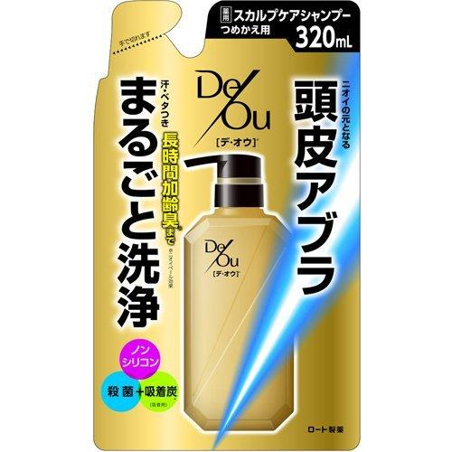 デ・オウ 薬用 スカルプケア シャンプー つめかえ用 320mL　4987241148790 メンズ 男