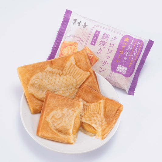 【賞味期限10/1】クロワッサン鯛焼き　さつまいも